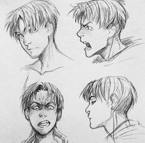 Drawing Face Expressions, Some Sketches, Face Sketch, Drawing Expressions, Anime Expressions, Face Expressions, Body Drawing, Sketchbook Inspiration, Drawing Practice