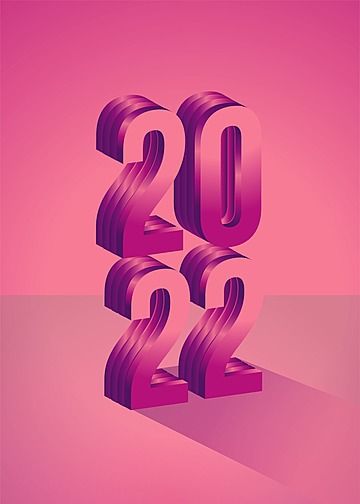 2022 Number Design, Playlist Wallpaper, 2022 Background, New Year Typography, 2022 Image, Vintage Happy New Year, New Year Card Design, New Year Wishes Images, Number Wallpaper