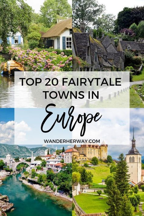 Prettiest towns in Europe to add to your bucket list - these towns look like they're straight out of a fairytale! Ultimate list of Europe Travel Destinations to add to your bucket list. These Europe travel destinations are perfect for Summer or Winter and are sure to be added to your top 10 cities to visit list immediately! #europe #travel European Town, Countries To Visit, Voyage Europe, Vacation Packing, Destination Voyage, Europe Travel Destinations, Winter Vacation, Europe Travel Tips, Europe Destinations