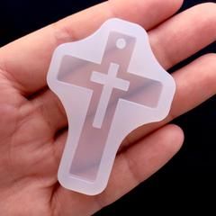 Hollow Latin Cross Mold | Christian Jewelry Making | Cross Pendant Mold | Resin Jewellery Mold | Halloween Decoden Supplies (34mm x 49mm) Decoden Supplies, Gothic Jewelry Diy, Epoxy Resin Jewelry, Epoxy Ideas, Resin Jewelry Molds, Saint Thomas, Making Resin Jewellery, Kawaii Crafts, Jewellery Moulds