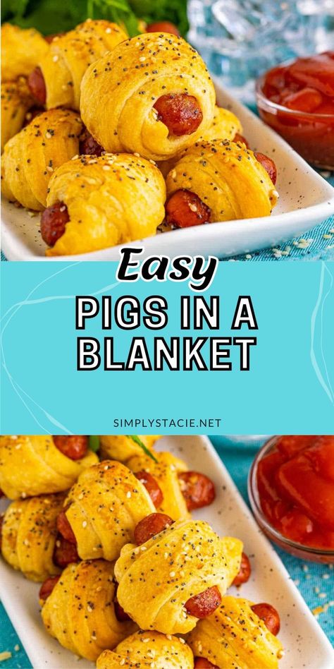 Lil Smokies Crescent Rolls, Pigs In A Blanket Wreath Recipe, Little Smokies Crescent Rolls, Pigs In A Blanket Recipe, Lil Smokies, Classic Appetizers, Party Snack Food, Bbq Seasoning, Crescent Roll Recipes