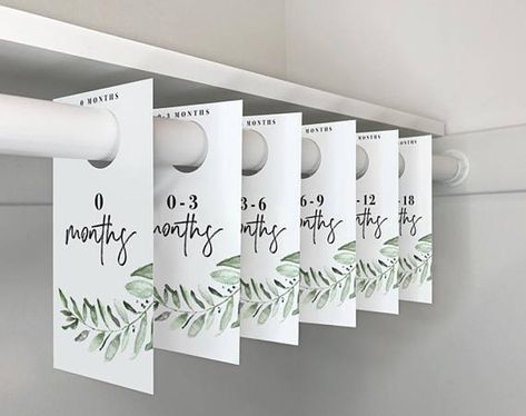 Baby Boy Nursery Room Ideas, Nursery Closet Dividers, Clothes Dividers, Baby Closet Dividers, Closet Clothes, Baby Room Organization, Closet Dividers, Nursery Closet, Baby Closet