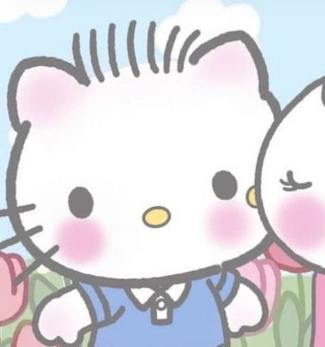 Not mine Hello Kitty Imagenes, Images Hello Kitty, 2013 Swag Era, Duos Icons, Hello Kitty Images, Pfp Matching, Hello Kitty Characters, Kitty Drawing, Hello Kitty Backgrounds