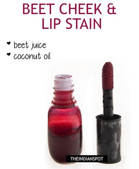 Beet and Coconut Oil | I found the perfect DIY lip stain recipe that is completely chemical free made with all natural ingredients found in your kitchen! Lip And Cheek Stain, Diy Beauty Products, Make Up Diy, Coffee Facial, Săpunuri Handmade, Diy Kosmetik, Cheek Stain, Homemade Lotion, Luscious Hair