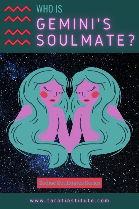 In this article, we're going to find out Who is Gemini’s Soulmate and how can Tarot Cards help them find one! Gemini Soulmate, Zodiac Soulmates, Gemini Tarot Card, Gemini Tarot, Finding Your Soulmate, Tarot Cards, How Can, Soulmate, How To Find Out