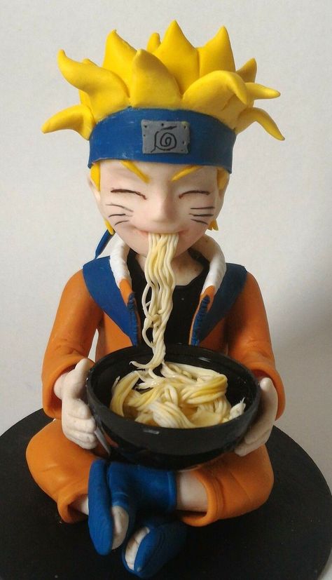 Naruto Clay Art, Naruto Biscuit, Naruto Cake, Kawaii Ideas, Naruto Birthday, Nerdy Nummies, Anime Cake, Diy Crafts Love, Moon Crafts