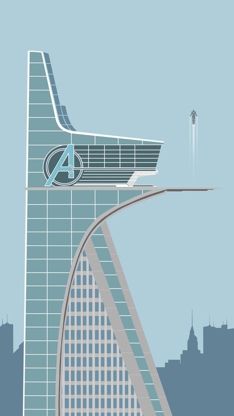 Avengers Art Wallpaper, Marvel Wallpaper Drawing, Avengers Tower Drawing, Avengers Tower Wallpaper, Avengers Tower Aesthetic, Marvel Avengers Wallpaper Aesthetic, Avengers Art Drawing, Avengers Aesthetic Wallpaper, Marvel Wallpaper Avengers