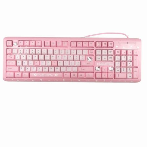 Kawaii Keyboard, Computer Safety, Gaming Pc Setup, Random Decor, Apple Keyboard, Computer Equipment, Xbox Pc, Gaming Setups, Pink Stuff