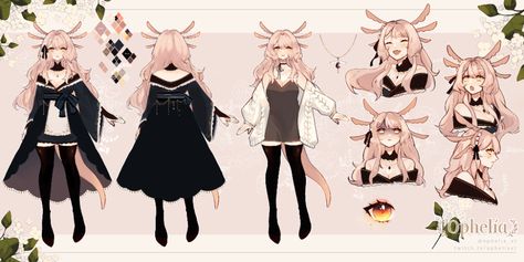 Tweets con contenido multimedia de ophelia 🌼🌿 axolotuber (@ophelia_vt) / Twitter Ref Sheet, Procreate Ipad Art, Oc Drawings, Ipad Art, Creature Concept Art, Drawing Clothes, Creature Concept, Tag Art, Girl Drawing