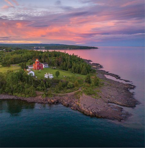 Two Harbors Minnesota, Two Harbors Mn, Minnesota Photography, Port Town, Two Harbors, Harbor Lights, Lake Superior Agates, Photographer Inspiration, Light Building