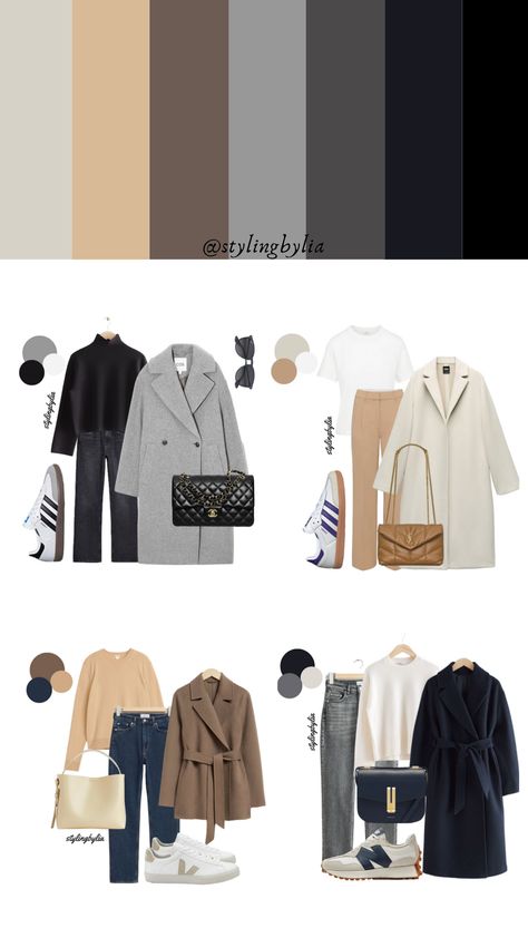 Casual Sunday Outfit Winter, Winter Sunday Outfit, Winter Color Palette Outfits, Winter Weekend Outfit, Nyc Outfits Fall, Winter Sunday, Weekend Outfit Ideas, Summer Autumn Outfit, Dress Code Outfits