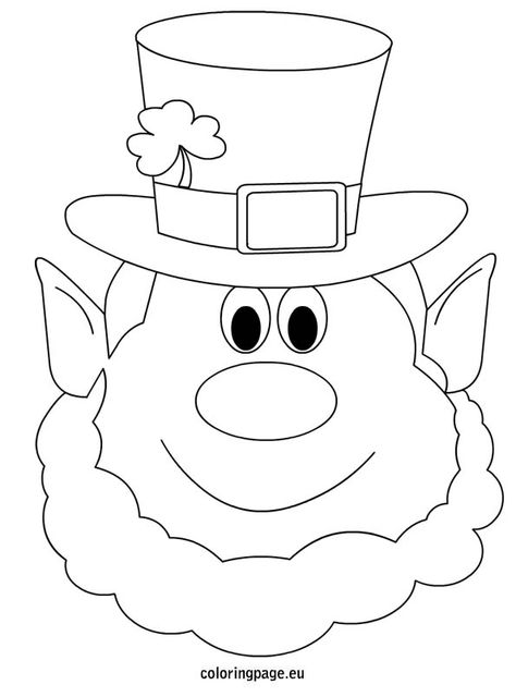 Related coloring pagesSaint Patrick's Day - ShamrockShamrock with Hat Coloring PageShamrock Shamrock templateShamrock templatesSt. Patrick's Day - ShamrockSt Patrick's Day HatFree St Patrick's Day HatSt. Patrick's Day cockade... Leprechaun Coloring Page, Sant Patrick, St Patricks Day Pictures, San Patrick, St Patricks Day Crafts For Kids, St Patrick Day Activities, Leprechaun Hats, St Pats, St Patrick's Day Crafts