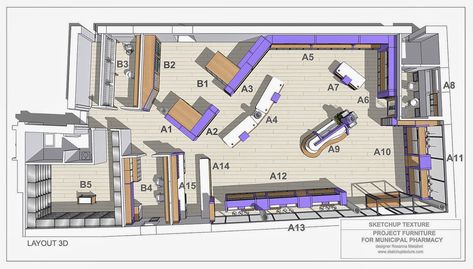 Store Layout Design, Modern Pharmacy, Store Counter Design, Interior Design Shop, Store Plan, Pharmacy Store, Healthcare Architecture, Layout Plan, Interior Design Plan