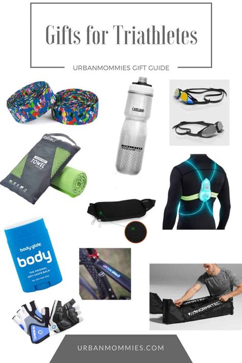 Gifts for Triathletes! Have one in the family? I do so I got advice from the expert!     #holidaygiftguide #giftguide #shoppingtips #holidayshopping #uniquegifts #triathlete #triathlon #IronMan #biking #swimming #running Gifts For Triathletes, Triathlon Bike, Ironman Triathlon, Running Belt, Swimming Goggles, Holiday Christmas Gifts, The Expert, The A Team, Christmas Activities