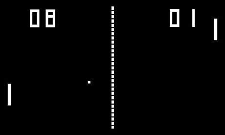 PONG.. the FIRST tv video game! Pong Video Game, Batman Rises, Pong Game, Digital Media Design, Virtual Games, Game Google, Vintage Video Games, Video Games Nintendo, Space Invaders