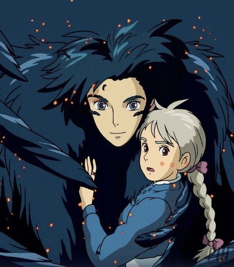 Studio Ghibli Howls Moving Castle, Ghibli Howls Moving Castle, Howl And Sophie, Beautiful Wallpaper, Howls Moving Castle, Glass Painting, Studio Ghibli, Castle, Glass