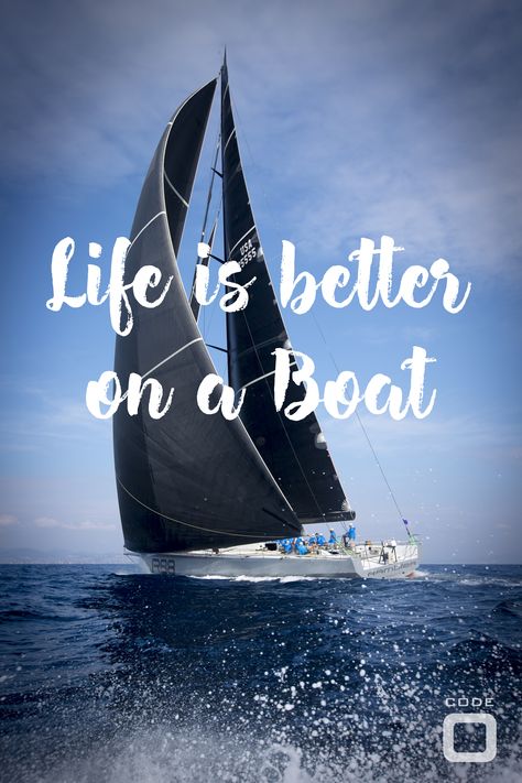 Life is ALWAYS better on a boat! Yacht Quote, Venice Quotes, Family Yacht, Boating Quotes, Sailing Quotes, Mirror Quotes, Sea Quotes, Positive Quotes For Work, Wall Stickers Quotes