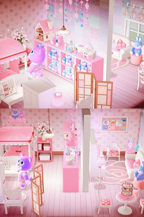 Happy Home Paradise, Gamer Bedroom, Pink Island, Animal Crossing Memes, Animal Crossing Characters, Animal Crossing Villagers, Presets For Lightroom, Pink Animals, New Animal Crossing