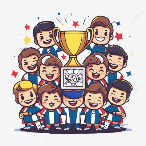 illustration of france soccer team holding trophy champion winner cartoon action athlete award png France Soccer Team, Transparent Illustration, France Soccer, United States Map, Transparent Image, Soccer Team, Kindergarten Worksheets, Sports Team, Graphic Resources