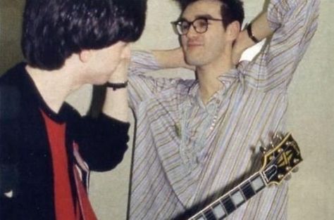 Morrissey And Johnny Marr, Andy Rourke, The Smiths Morrissey, How Soon Is Now, Johnny Marr, My Bad, Gangsta Rap, The Smiths, Charming Man