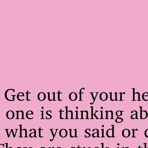 Lori Harder Founder @drinklitepink Podcast Host @earnyourhappy on Instagram: "Hey you, get out of your head. No one is thinking about what you said or did, okay? They’re too worried about their own sh!t 😉 If you need a little extra push to get out of your head and hit the ground running, comment MANIFEST and I’ll send you my favorite Power 9 prompts to help you do just that! You got this." Get Out Of My Head Quotes, Lori Harder, Get Out Of Your Head, Podcast Host, Hard Quotes, Hey You, Getting Out, Your Head, You And I