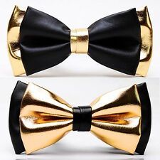 Leather Bowtie, Gold Bow Tie, Pocket Square Size, Leather Bow Tie, Mens Bow Ties, Leather Bows, Gold Accessories, Tie Accessories, Leather Diy