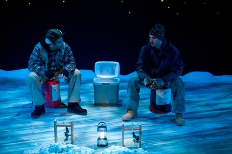 almost, maine Almost Maine, Lynn University, Maine In The Fall, Theatre Inspiration, Northern Maine, Ice Snow, Pre Production, Scenic Design, New York Post