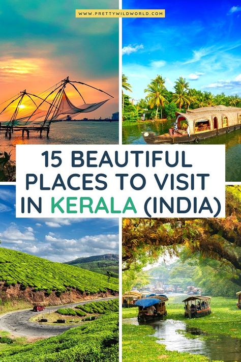 beautiful places to visit in kerala india, places to visit in kerala india, kerala tourism, tourist places in kerala,  places to visit in kerala, kerala sightseeing, best tourist places in kerala, tourist destinations in kerala, kerala famous places, what to see in kerala,  beautiful places in kerala,  top destinations in kerala  #india  #asia  #traveldestinations  #traveltips  #travelguide  #travelhacks #bucketlisttravel  #amazingdestinations  #travelideas Kerala Beautiful Places, Kerala Sightseeing, India Beautiful Places, Kerala Places, India Places, Kerala Travel, Holiday Travel Destinations, Scenic Travel, Kerala Tourism