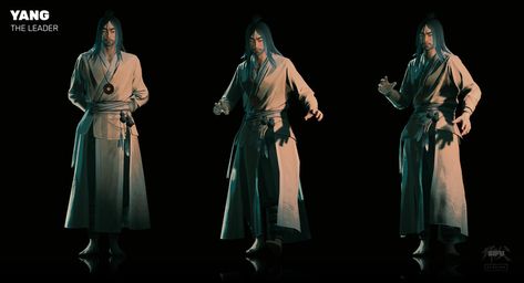 "Sifu (Video Game)" - Yang, The Leader Sifu Game, Base Head, Head Model, Game Concept Art, Game Concept, The Leader, Street Fighter, Art Direction, Game Art