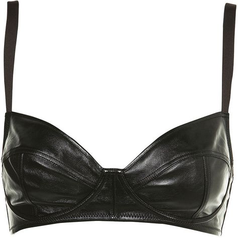 Leatherette Bralet TOPSHOP Leather Bralette, Leather Tops, Leather Bra, Alternative Style, Online Shop Accessories, Soft Cup Bra, Cup Bra, Bralette Tops, Soft Cup