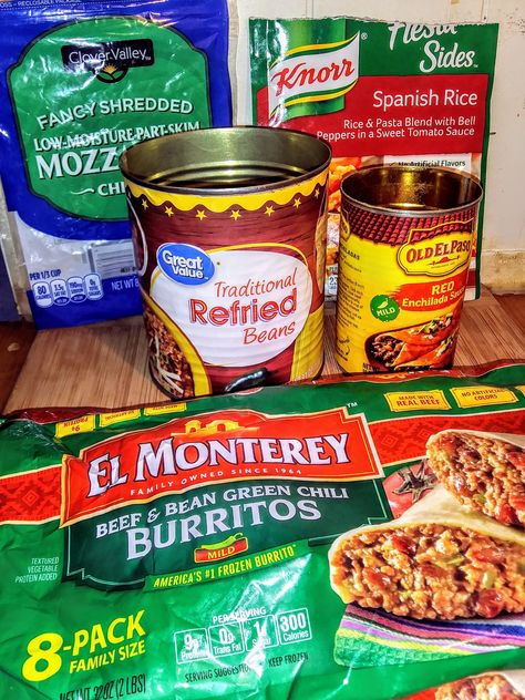 Enchilada Dinner, Homemade Burritos, Lazy Meal Prep, Sandra Lee Recipes, Freeze Beans, Frozen Burritos, Easy Beef Enchiladas, Homemade Dinner Recipes, Homemade Enchiladas