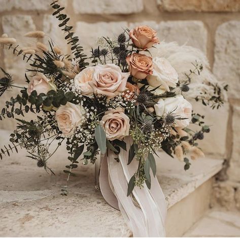 Taupe Wedding, Madi Lane, Neutral Wedding Flowers, Wedding Bouquets Bride, Bridal Bouquet Flowers, Wedding Theme Colors, Future Wedding Plans, Neutral Wedding, Champagne Wedding