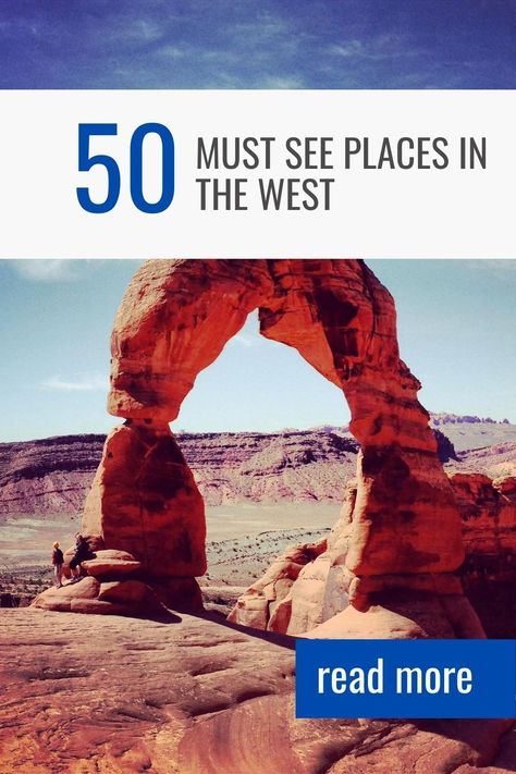 50 must see places in the West. From national parks to cities big and small. These are some of the 50 greatest places to visit in the western United States. #ustravel #zion #utah #roadtrip Must See Places Out West, Travel Western United States, Utah Roadtrip, Western Travel, Zion Utah, Usa Places, Vacay Ideas, Usa Places To Visit, Start A New Life