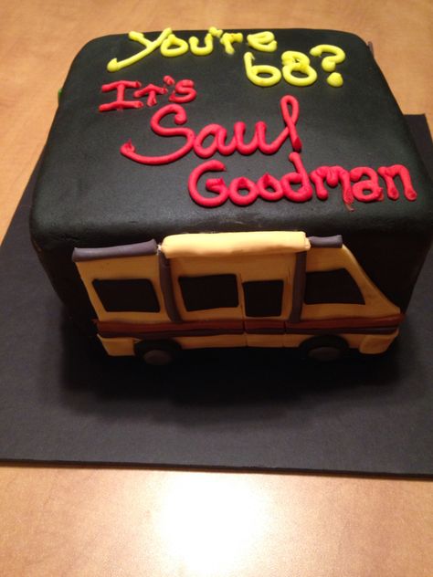 Better call Saul cake Better Call Saul Birthday, Better Call Saul Birthday Party, Breaking Bad Birthday, Baking Bad, Saul Goodman, Call Saul, Better Call Saul, Birthday Parties, Pastel