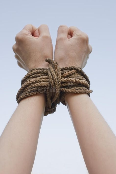 Tied with rope hands. Outdoors , #Affiliate, #rope, #Tied, #Outdoors, #hands #ad Rope Drawing, Tied Hands, Hand Drawing Reference, Hand Reference, Paracord, Rope Bracelet, How To Draw Hands, Art