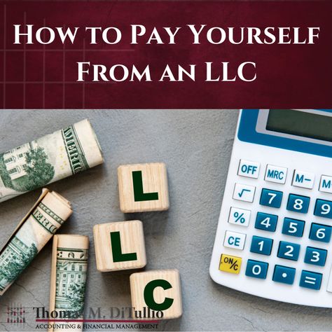 When you have an LLC (limited liability company), paying yourself can be complicated. How you take out money will depend on whether you are a multi-member, single-member, or corporation LLC. Here is how you can pay yourself through an LLC and make sure those earnings meet the IRS guidelines.   What Is an LLC? An LLC is a business structure that combines the features of a sole proprietorship and corporation. Like a corporation, LLCs have limited protection against personal liability and de Opening An Llc, Starting A Llc Business, What Is An Llc, Paying Yourself Small Business, Starting An Llc Checklist, Llc Taxes Small Businesses, How To Pay Yourself As An Llc, How To Start An Llc, Llc Accounting