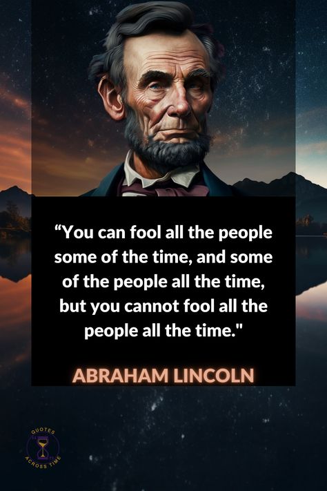 Abraham Lincoln was an inspirational leader who is remembered for his timeless words of wisdom. His quotes provide insight into his leadership and the strength, courage and integrity he embodied. Discover some of these powerful quotes that will stay with you long after you’ve read them. #positivemindset #wisdomwords #powerthoughts #motivationmindset #powerofpositivethinking #abrahamlincolnquotes #bestquotesoftheday #abrahamlincolnquotestoliveby #quotesforsuccess Criticism Quotes, Integrity Quotes, His Quotes, Inspirational Leaders, Seeing Quotes, Abraham Lincoln Quotes, Lincoln Quotes, Inspirational Sayings, The Wisdom