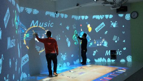 Interactive Music Wall, Interactive Wall Art, Interactive Mirror, Interactive Artwork, Interactive Projection, Holographic Displays, Interactive Events, Music Museum, Interactive Walls