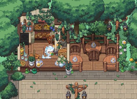 Pony Town Bakery Ideas, Ponytown Kitchen Ideas, Ponytown House Layout, Ponytown House Ideas Aesthetic, Pony Town Garden Ideas, Pony Town Kitchen Ideas, Pony Town Map Ideas, Pony Town Build Ideas, Ponytown Island Ideas