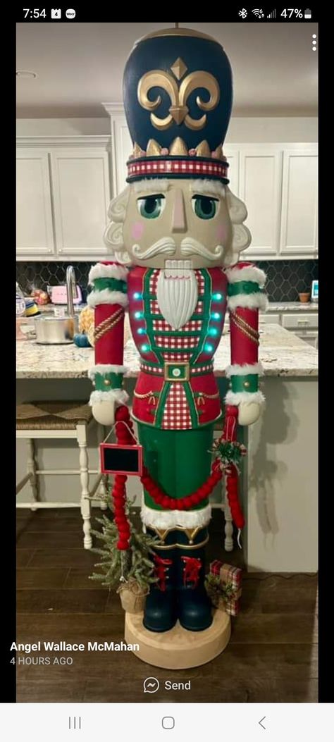 Paint Your Own Nutcracker, Painted Nutcracker Ideas, Nutcracker Painting, Painted Nutcracker, Nutcracker Ideas, Nutcracker Christmas Decorations, Nut Cracker, Santa Clause, Its Cold Outside