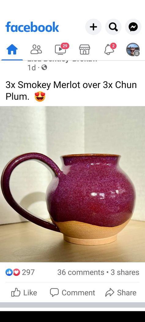 Amaco Chun Plum Glaze Combinations, Mulberry Glaze Combinations, Amaryllis Glaze Combinations, Smokey Merlot Glaze Combinations, Chun Plum Glaze, Chun Plum Glaze Combinations, Glaze Combinations For Pottery, Lidded Jars Pottery, Glaze Designs