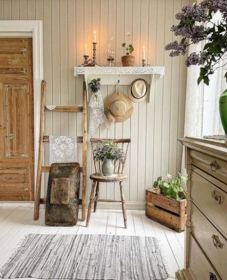 Scandi Farmhouse, Spring Home Decor Ideas, Rural Home, Simple Is Beautiful, Farmhouse Inspired Decor, Rural Lifestyle, Nature Vintage, White Nature, Country Homes