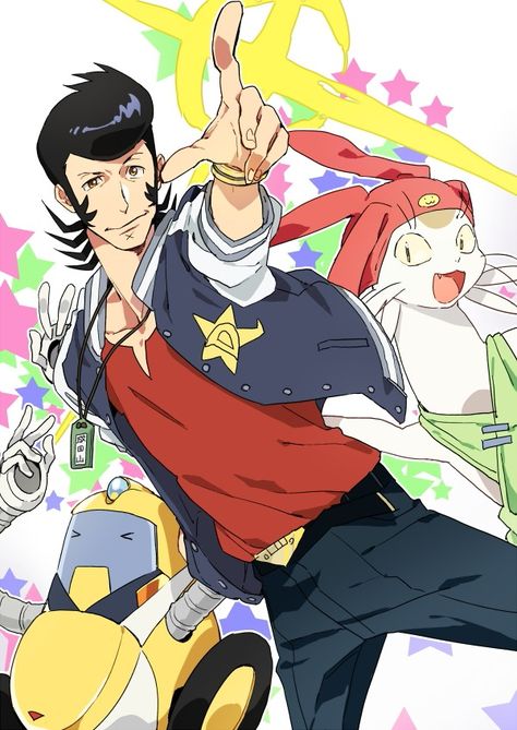 Space Dandy | Shinichiro Watanabe | Anime | Fanart | SailorMeowMeow Western Anime, Space Dandy, Samurai Champloo, Me Anime, Cowboy Bebop, Anime Life, Awesome Anime, An Anime, Dandy