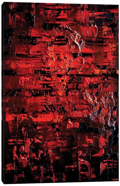 Wall Art Painting Creative, Textured Abstract Art, Red Abstract Art, Red Abstract Painting, Red Painting, Soyut Sanat Tabloları, Red Art, Modern Abstract Painting, Black Abstract