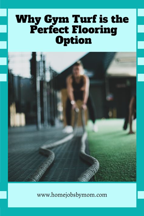 Home Gym Goals: Why Gym Turf is the Perfect Flooring Option Movement Art, Turf Installation, Home Gym Flooring, Gym Goals, Home Gym Garage, Artificial Grass Installation, Gym Owner, Workout Space, Home Gym Design