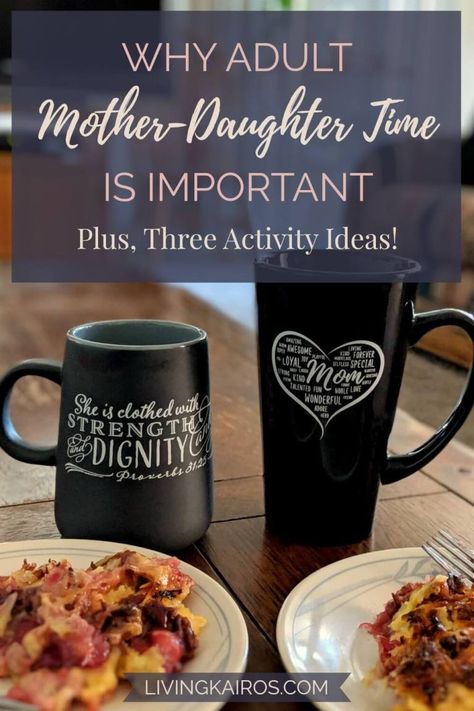 As a busy mom, it's easy to get stuck in your own little world. Learn why adult mother-daughter time is important, and get three fun activity ideas. Mom Daughter Dates, Mother Daughter Activities, Mother Daughter Dates, Daughter Activities, Mother Daughter Date Ideas, Mother Daughter Bonding, Mom Activities, Mother Daughter Relationships, Mother Daughter Quotes