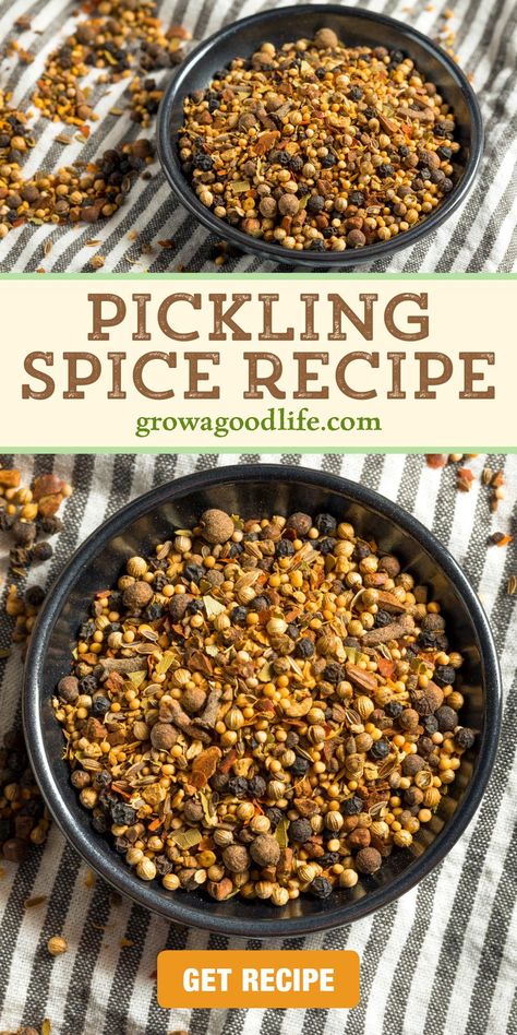 How To Make Pickling Spice, Pickling Spices Recipe, Pickling Spice Recipe Homemade, Diy Pickling Spice, Spice Mixes Make Your Own, Easy Pickling Spice Recipe, Pickling Spice Recipe, Homemade Pickling Spice, Pickling Spices