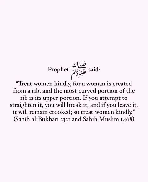 Women in Islam Follow @maryxmlovesallah_for more content like this. #islam #muslim #muslimquotes #hadith #dailyhadith #hijabfashion #dua #deen #deenislam #allahuakbar #SubhanAllah #Alhumdulilah #Allahuakbar #hadithoftheday #pray #heaven #quran #assalamwalaikum #salah #arab #islamquotes #islamabad #muslima #muslimah #prophetmuhammadpbuh #Allahisthegreatest #ramadan #womenempowerment #woman Hadith About Women, Women In Islam Quotes, Warrior Poet, Clean Hairbrush, Islamic Quotes On Marriage, Reminder Quotes, Womens Rights, Quran Quotes, Note To Self