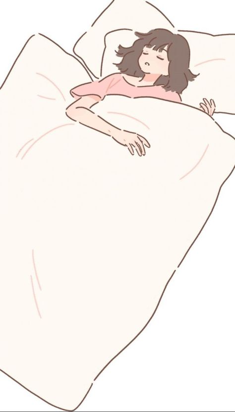 Sleeping Girl Drawing, Moffmachi Wallpaper, Sleeping Anime, Anime Sleeping, Sleep Drawing, Sleeping Cartoon, Purrfect Tale, Sleeping Drawing