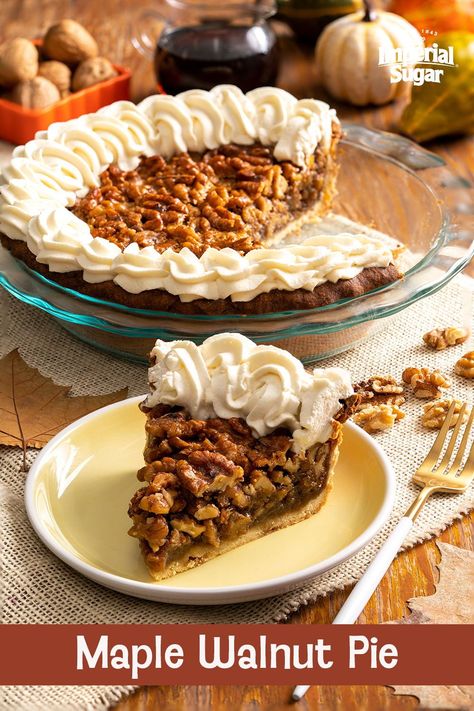 Classic Pecan Pie, Walnut Pie, Gluten Free Crust, Cheesecake Pie, Christmas Board, Maple Walnut, Baking Company, Pie Tart, Chocolate Pies